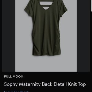 Maternity shirt